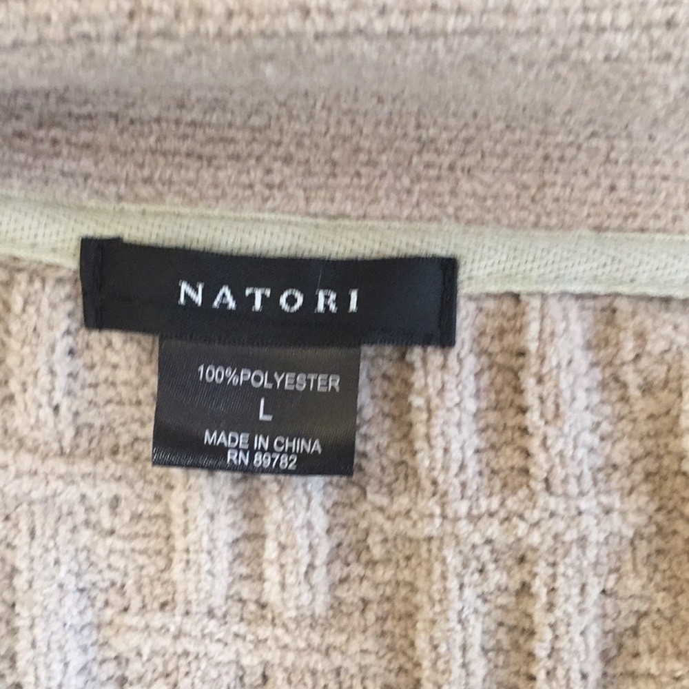 NATORI LONG PLUSH ROBE - Picture 7 of 8